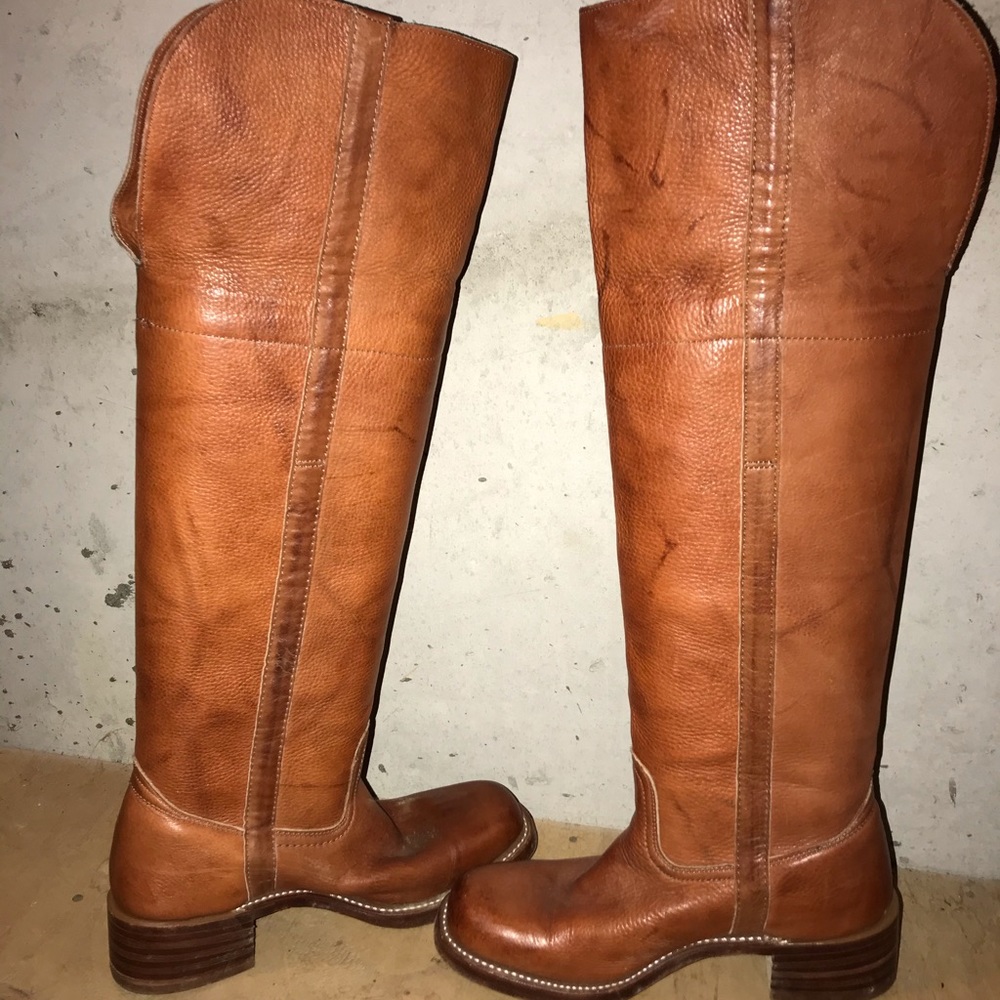 Hard to find Frye Over the Knee Campus boots